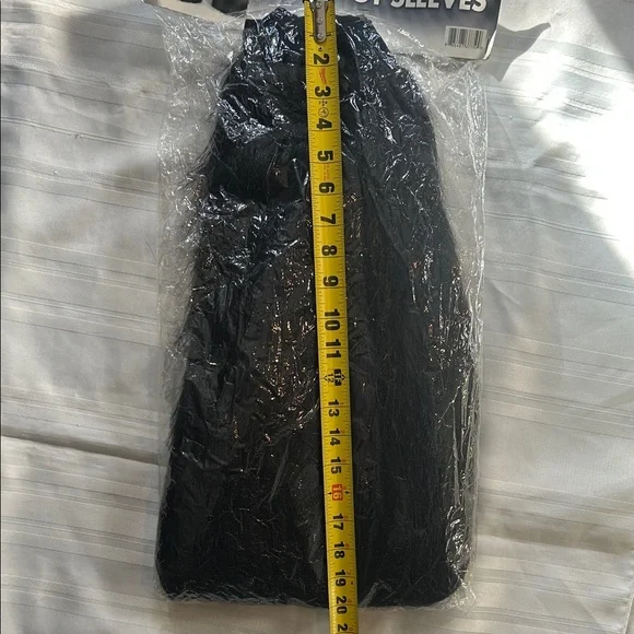 Yeti Black Fuzzy Faux Fur Boot Sleeves - Picture 7 of 8